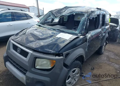 2003 Honda Element Ex from USA, damaged, VIN 5J6YH28593L011132